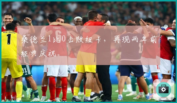 桑德兰1比0击败纽卡，再现两年前经典庆祝。